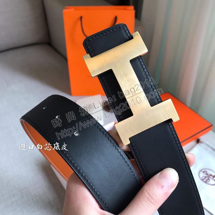 HERMES皮帶 官網同步 Hermes-CONSTANCE 2 BELT 雙面小牛皮 愛馬仕男腰帶  hgh1953